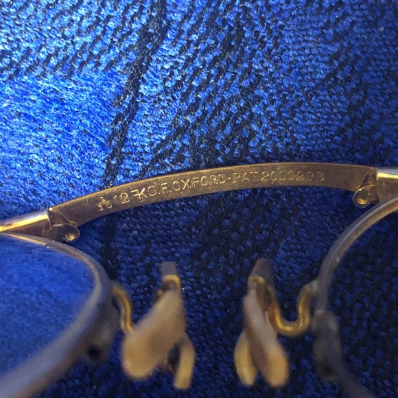 1/10 12k Vtg Engraved Oxford Lorgnette Spectacles - Picture 13 of 16
